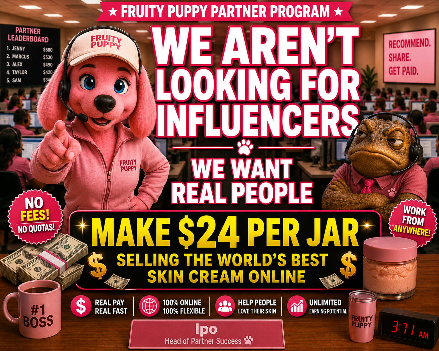 Fruity Puppy brand artwork