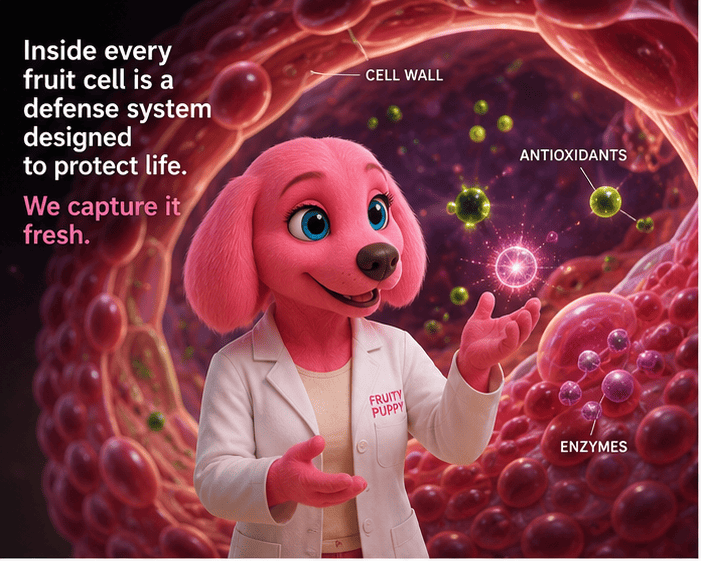 Inside every fruit cell is a defense system